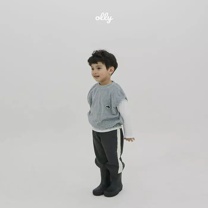 Ollymarket - Korean Children Fashion - #littlefashionista - Line Pants - 3