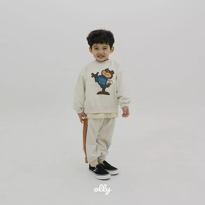 Ollymarket - Korean Children Fashion - #magicofchildhood - Two Tone Pants - 11