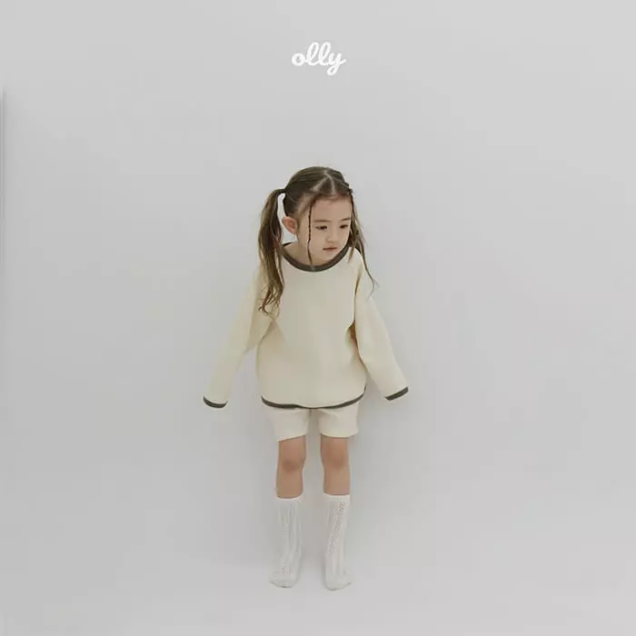 Ollymarket - Korean Children Fashion - #magicofchildhood - Waffle Top Bottom Set - 9