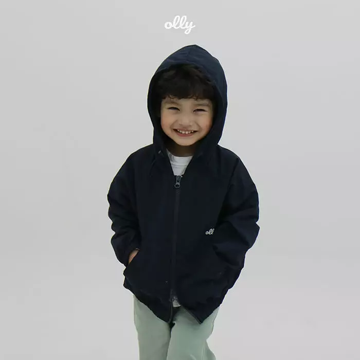 Ollymarket - Korean Children Fashion - #minifashionista - Hoody Wind Jacket - 2
