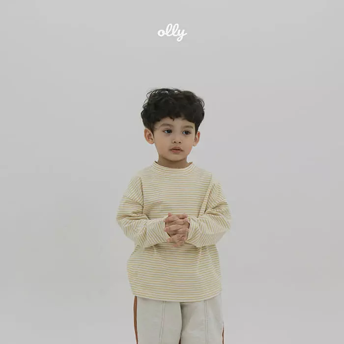 Ollymarket - Korean Children Fashion - #minifashionista - Stripes Tee - 8
