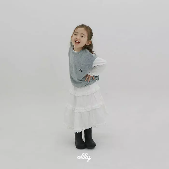 Ollymarket - Korean Children Fashion - #toddlerclothing - Cancan Skirt - 12