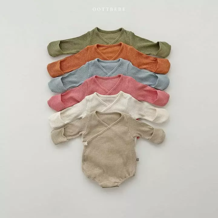 Oott Bebe - Korean Baby Fashion - #babyoutfit - Macaroon Benet (0~6m) - 7