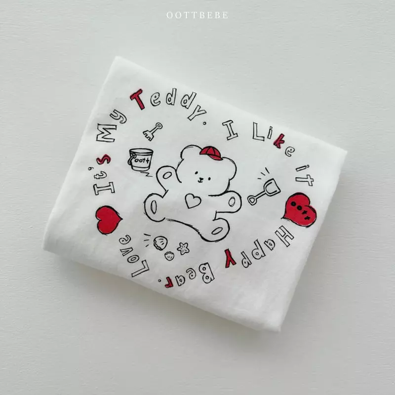 Oott Bebe - Korean Children Fashion - #Kfashion4kids - Sketch Piping Tee - 6