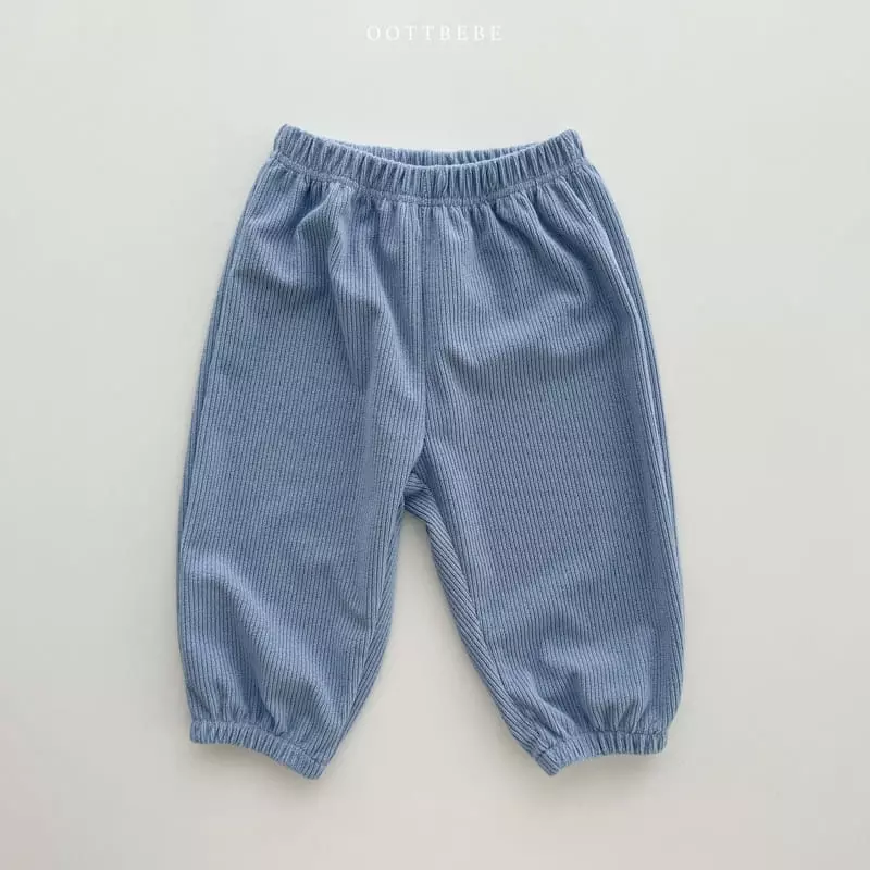 Oott Bebe - Korean Children Fashion - #childofig - Terry Rib Pants - 5