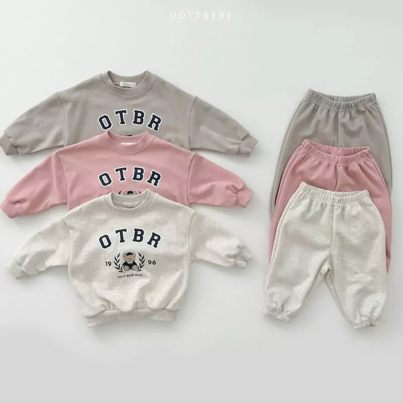 Oott Bebe - Korean Children Fashion - #childrensboutique - School Top Bottom Set - 4