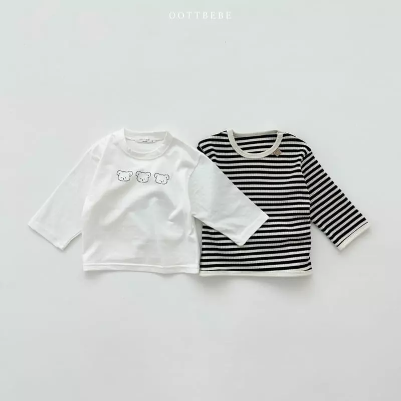 Oott Bebe - Korean Children Fashion - #kidsshorts - Good One One Tee