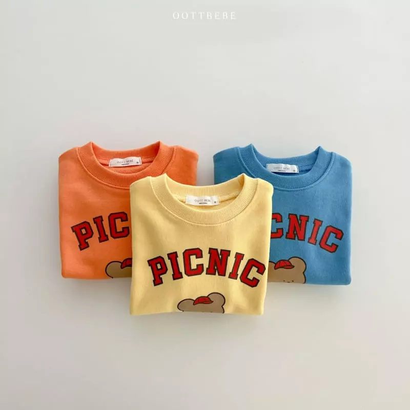 Oott Bebe - Korean Children Fashion - #littlefashionista - Picnic Sweatshirt - 8