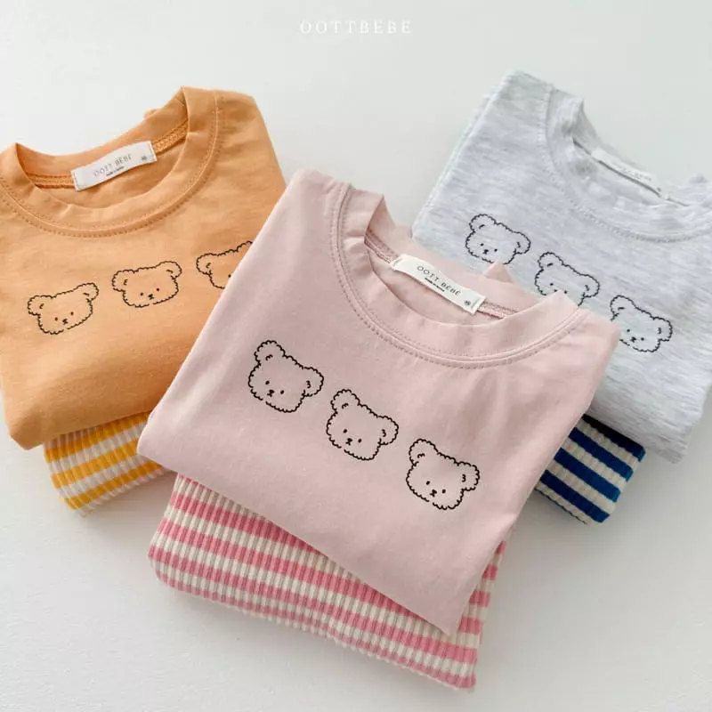 Oott Bebe - Korean Children Fashion - #stylishchildhood - Good One One Tee - 11