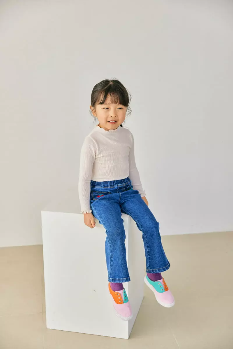 Orange Mom - Korean Children Fashion - #childrensboutique - Span Pants - 5