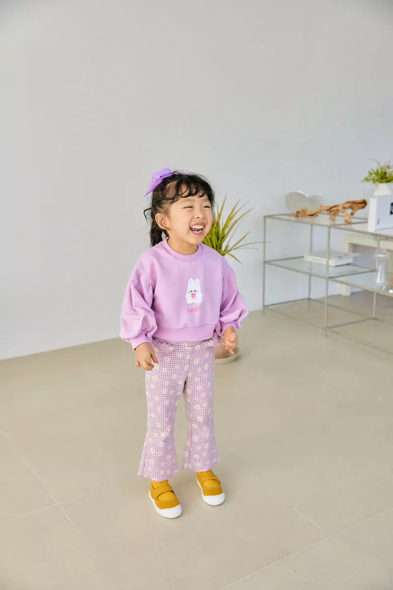 Orange Mom - Korean Children Fashion - #littlefashionista - Rabbit Paint Tee - 9