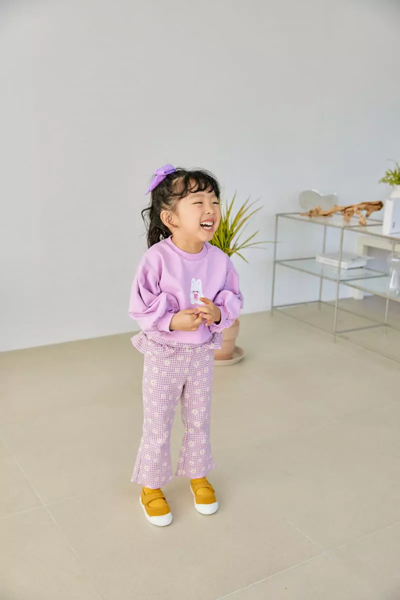 Orange Mom - Korean Children Fashion - #magicofchildhood - Rabbit Paint Tee - 10