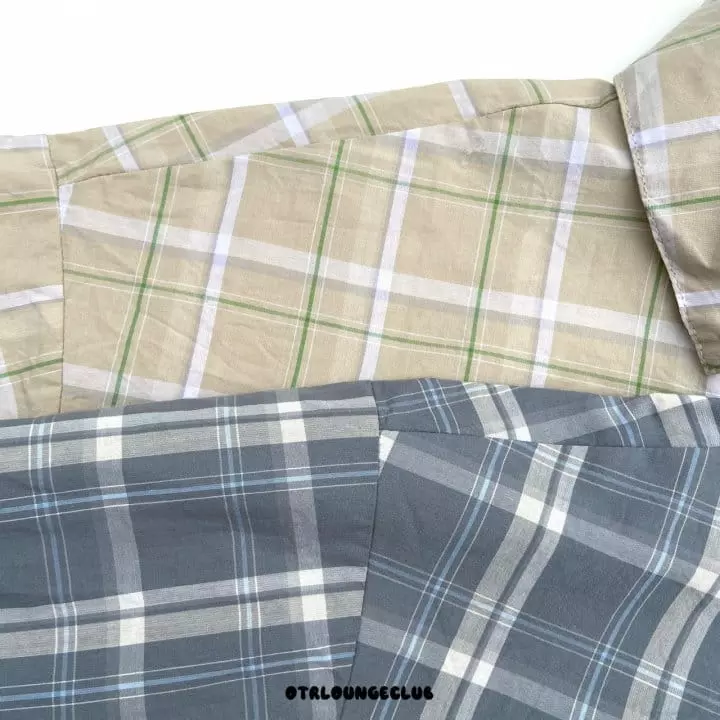 Otr - Korean Children Fashion - #Kfashion4kids - E Check Shirt