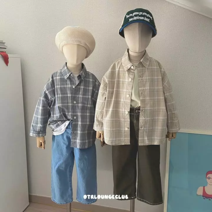 Otr - Korean Children Fashion - #childofig - E Check Shirt - 9