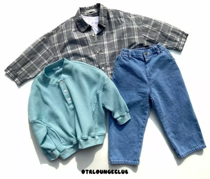 Otr - Korean Children Fashion - #magicofchildhood - E Check Shirt - 3