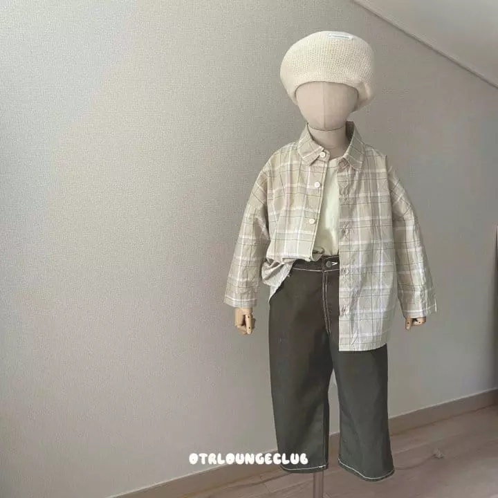 Otr - Korean Children Fashion - #stylishchildhood - E Check Shirt - 8