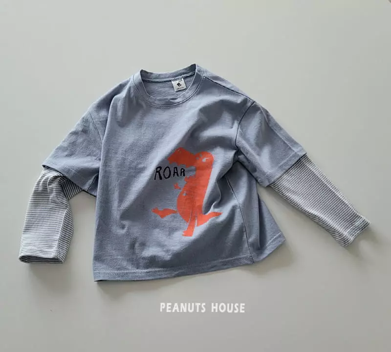 Peanuts - Korean Children Fashion - #childofig - Dino Tee - 3