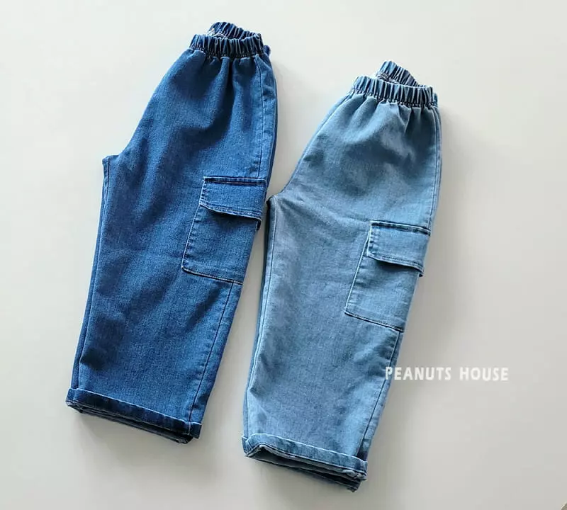 Peanuts - Korean Children Fashion - #kidsshorts - Gunbbang Jeans