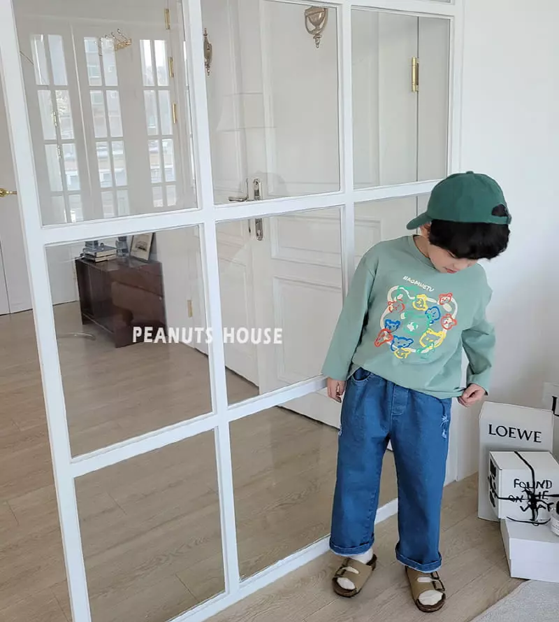 Peanuts - Korean Children Fashion - #magicofchildhood - Vintage Jeans - 7