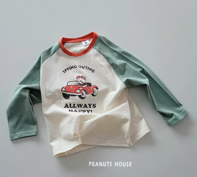 Peanuts - Korean Children Fashion - #todddlerfashion - CAr Tee - 2