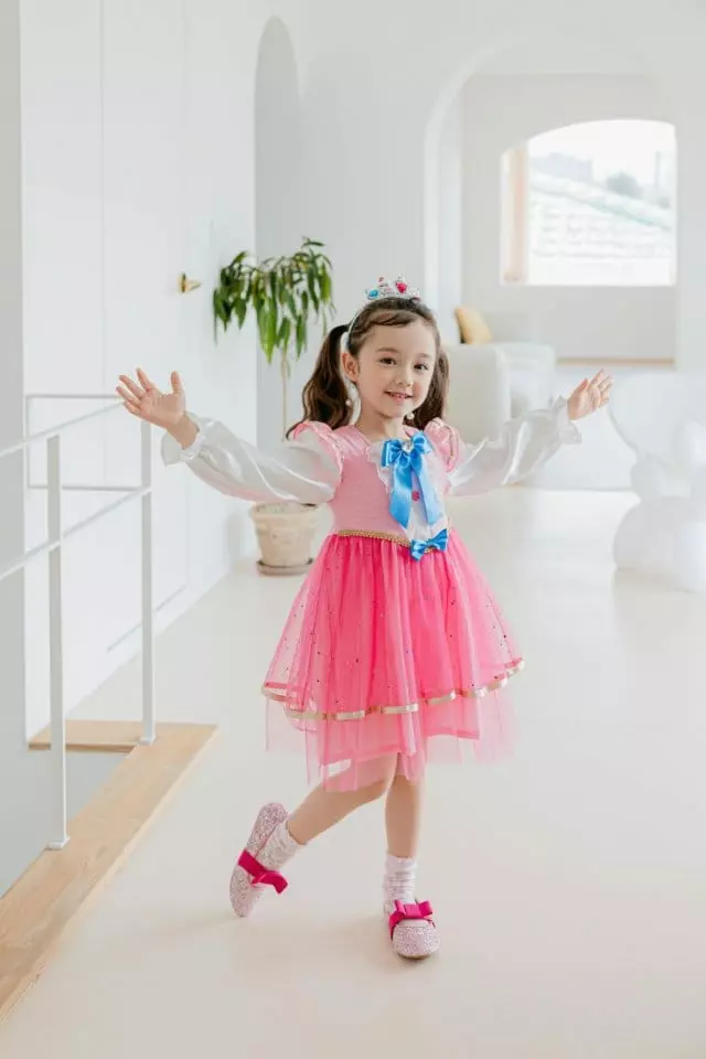 Pink Berry - Korean Children Fashion - #childofig - Pink Pink One-piece - 8