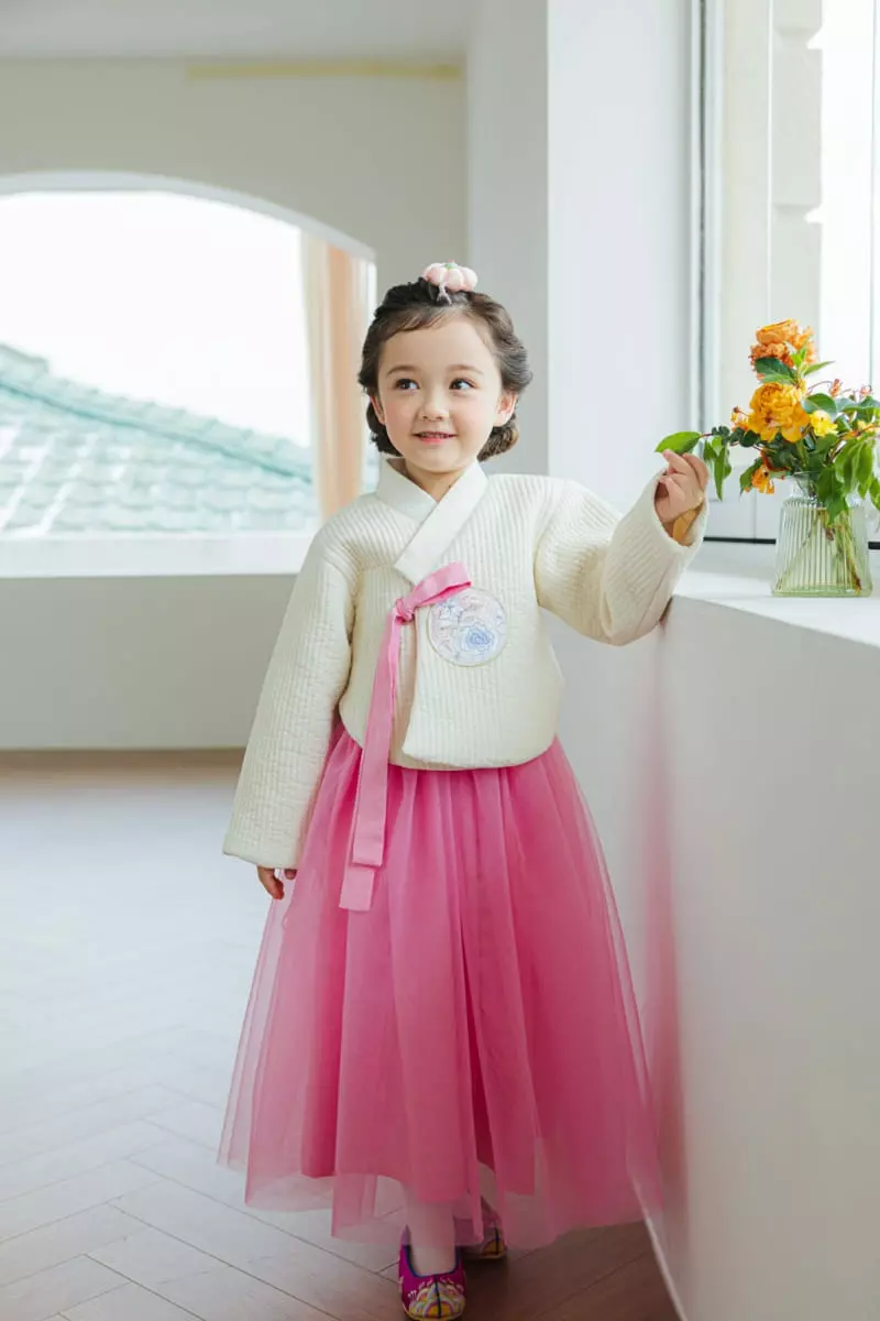 Pink Berry - Korean Children Fashion - #fashionkids - Sul Hwa Hanbok Set - 5