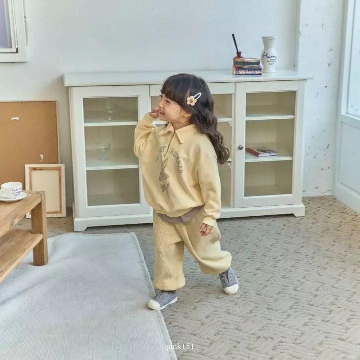 Pink151 - Korean Children Fashion - #childofig - Butter Waffle Pants