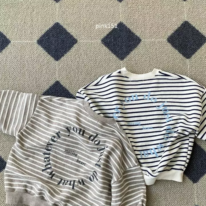 Pink151 - Korean Children Fashion - #childrensboutique - Circle Stripes Sweatshirt - 8