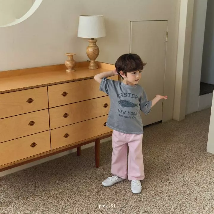 Pink151 - Korean Children Fashion - #fashionkids - Fish Dyeing Short Sleeves Tee - 3