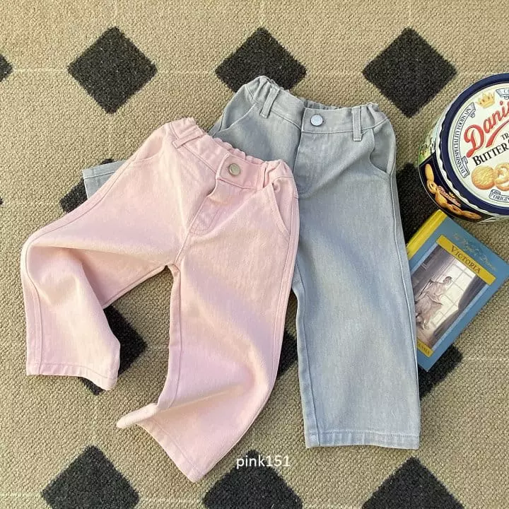 Pink151 - Korean Children Fashion - #fashionkids - Macaroon Straight Pants - 9