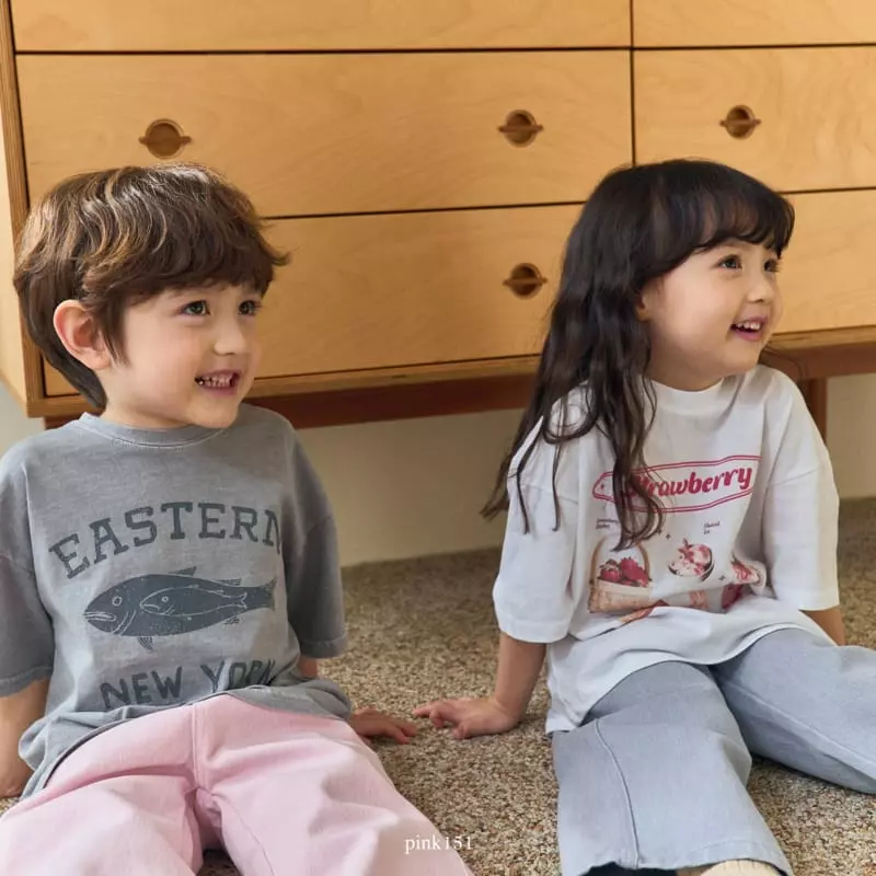 Pink151 - Korean Children Fashion - #kidzfashiontrend - Strawberry Short Sleeves Tee - 8