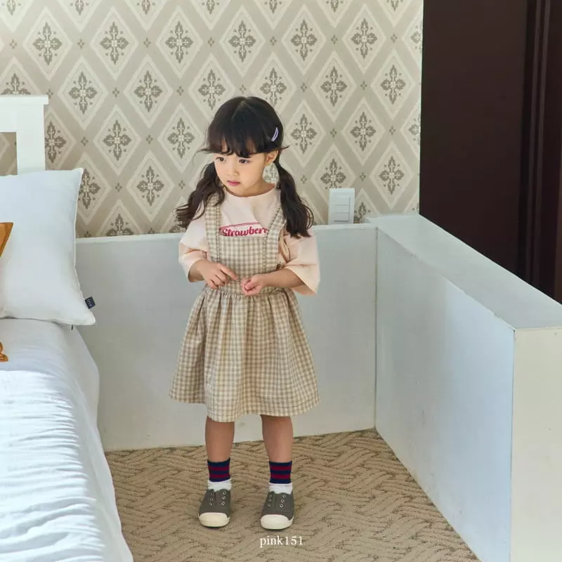 Pink151 - Korean Children Fashion - #littlefashionista - Strawberry Short Sleeves Tee - 10