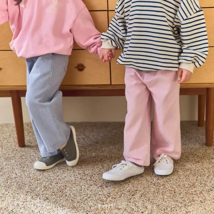 Pink151 - Korean Children Fashion - #magicofchildhood - Macaroon Straight Pants
