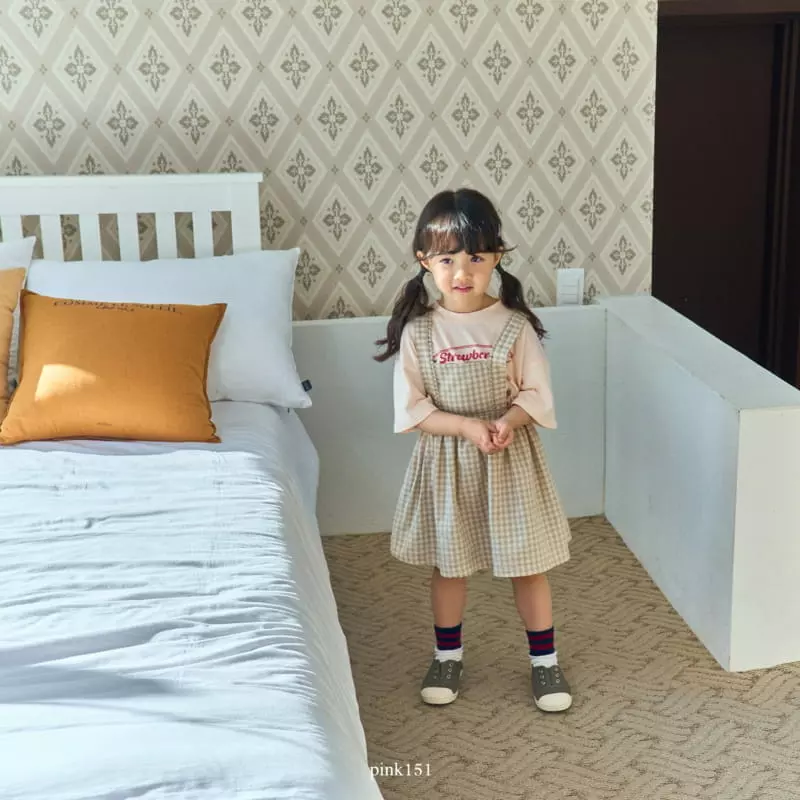 Pink151 - Korean Children Fashion - #minifashionista - Strawberry Short Sleeves Tee - 12