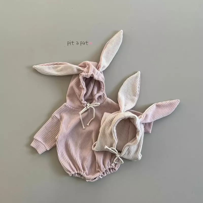 Pitapat - Korean Baby Fashion - #babygirlfashion - Barnie Barnie Bodysuit - 3