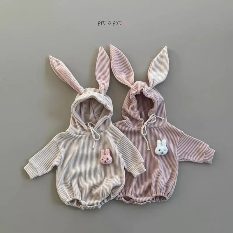 Pitapat - Korean Baby Fashion - #babyoninstagram - Barnie Barnie Bodysuit - 5