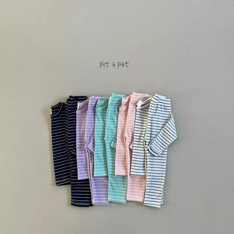 Pitapat - Korean Children Fashion - #designkidswear - Sticky Stripes Easywear - 2