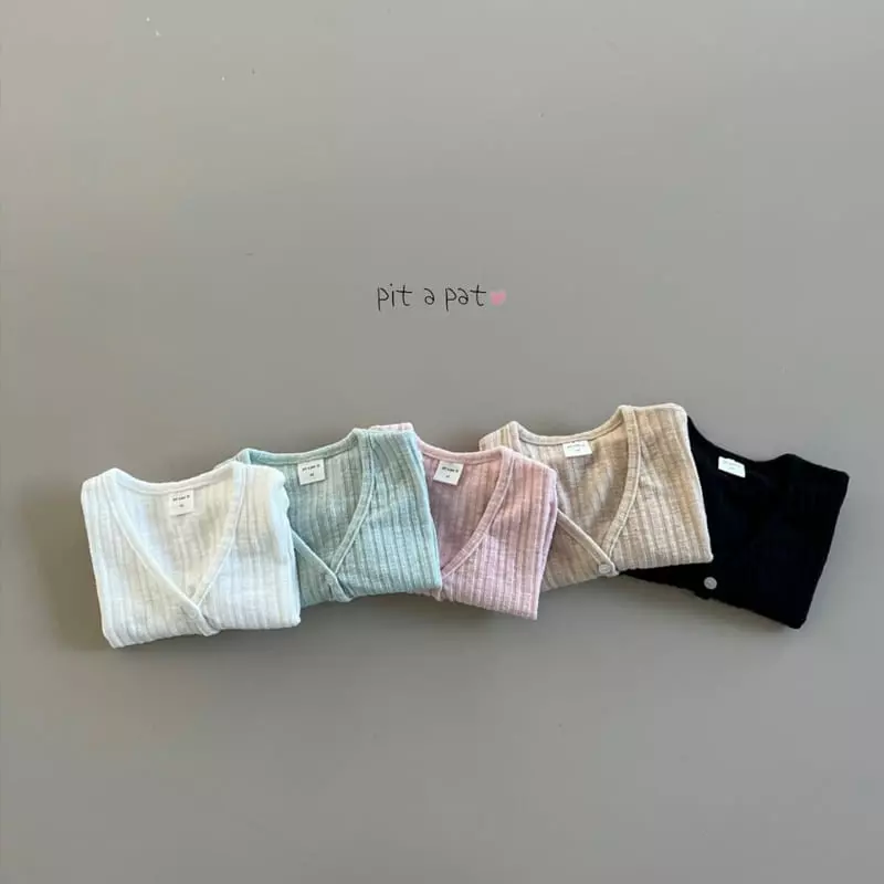 Pitapat - Korean Children Fashion - #kidsshorts - Candy Rib Cardigan - 7