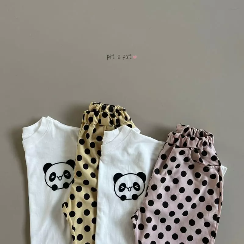 Pitapat - Korean Children Fashion - #littlefashionista - Pender Top Bottom Set - 2