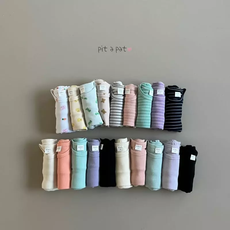 Pitapat - Korean Children Fashion - #littlefashionista - Sticky Stripes Easywear - 9