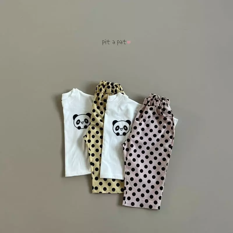 Pitapat - Korean Children Fashion - #magicofchildhood - Pender Top Bottom Set - 3
