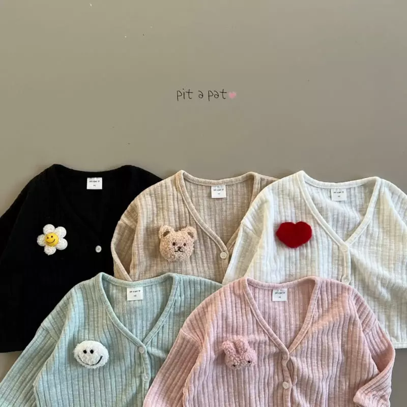 Pitapat - Korean Children Fashion - #magicofchildhood - Candy Rib Cardigan - 12
