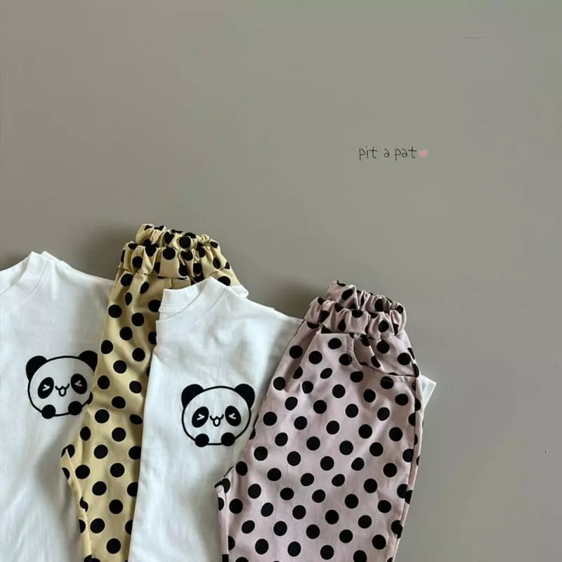 Pitapat - Korean Children Fashion - #magicofchildhood - Pender Top Bottom Set - 4