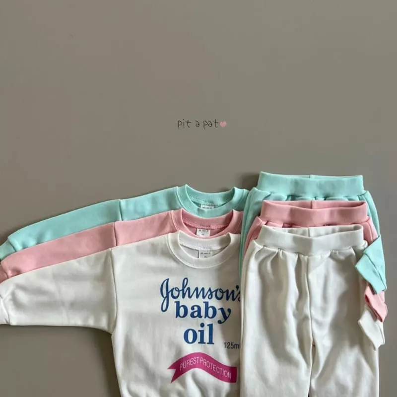 Pitapat - Korean Children Fashion - #minifashionista - Chok Top Bottom set - 3