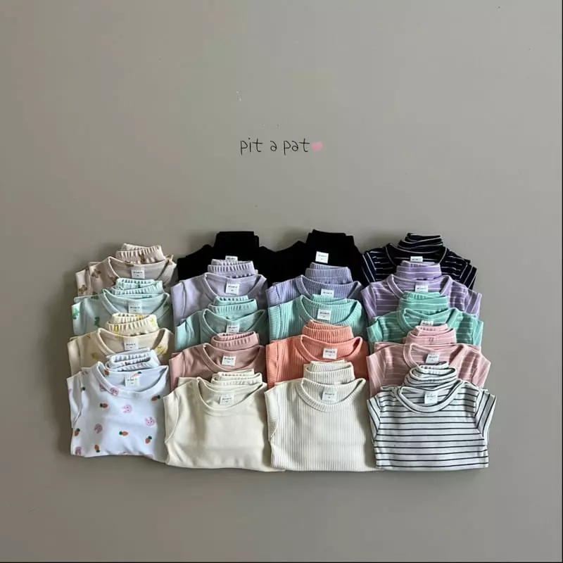 Pitapat - Korean Children Fashion - #minifashionista - Sticky Stripes Easywear - 11