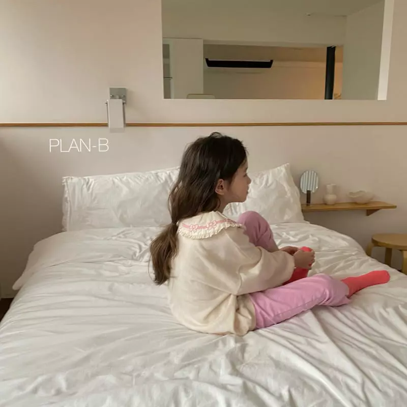 Plan B - Korean Children Fashion - #Kfashion4kids - Ribbon Embroidery SWEatshirt - 7