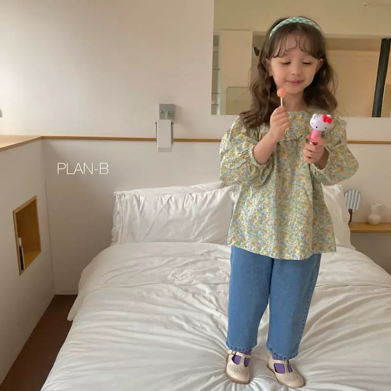 Plan B - Korean Children Fashion - #childofig - Spring Frill Blouse - 7