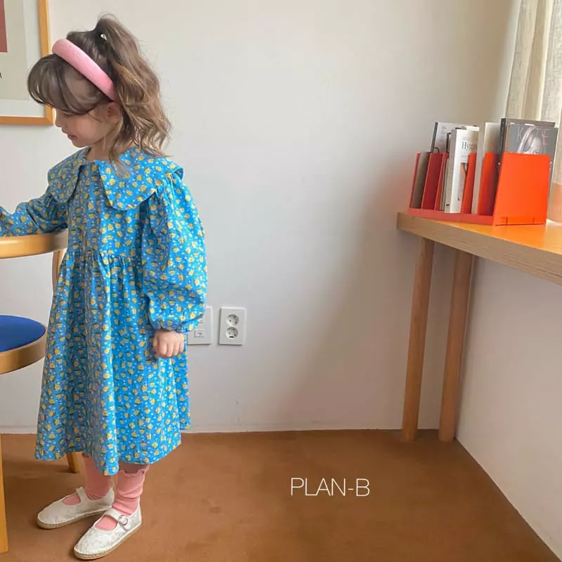 Plan B - Korean Children Fashion - #prettylittlegirls - Yellow Flower One-piece - 4