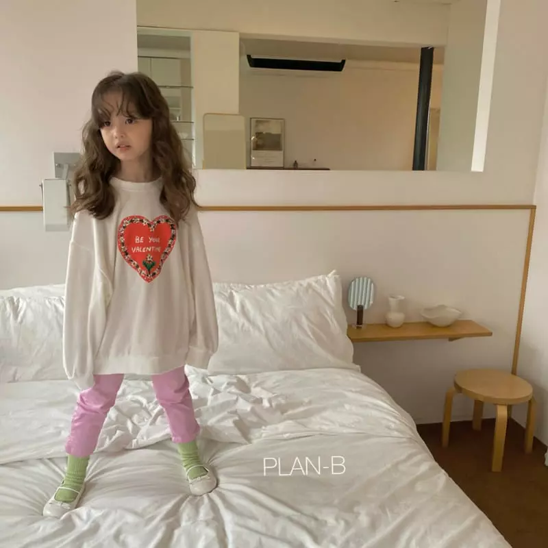 Plan B - Korean Children Fashion - #childofig - Heart Paint Sweatshirt