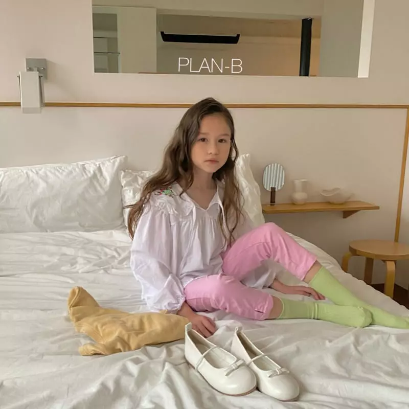 Plan B - Korean Children Fashion - #discoveringself - Flower Embrodiery Blouse - 9